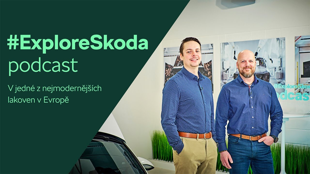 #EXPLORESKODA PODCAST: Vše, co potřebujete vědět o lakování karoserií
