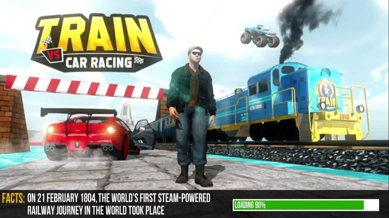 Train Vs Car Racing 2 Player
