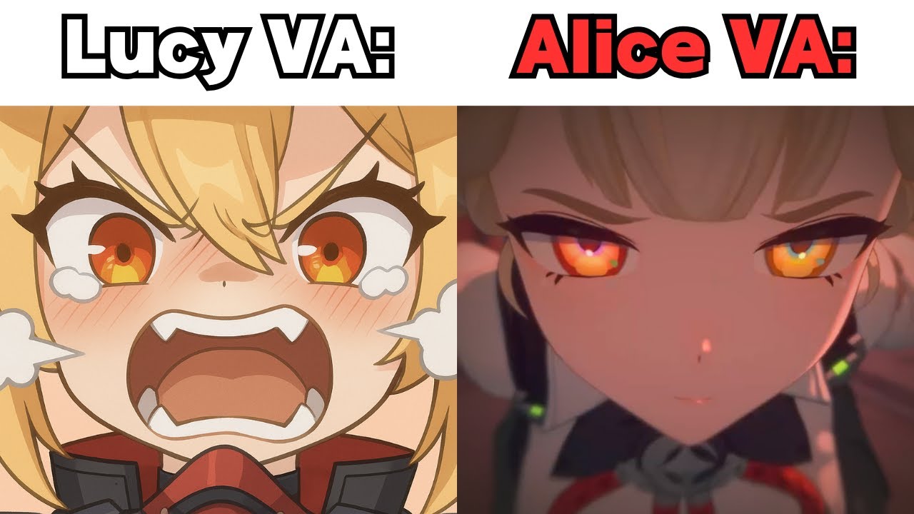 Alice and Lucy VA gone MAD in 4 Languages