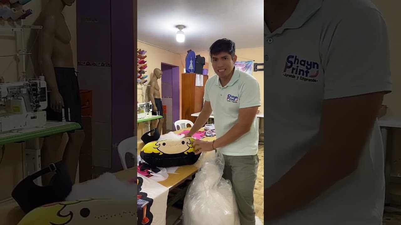 Sublimación en Almohada de peluche paso a paso con nuestra amiga KARY CONFECCIONES