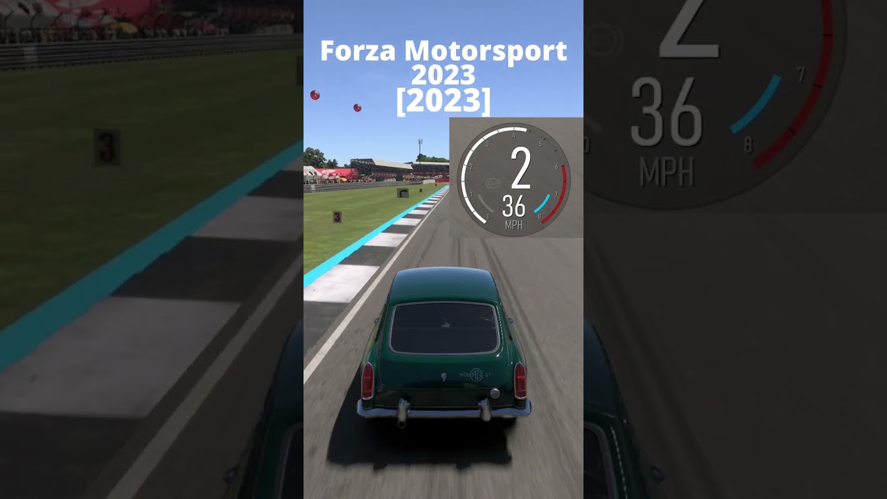 1966 MG MGB GT 0-65MPH in Forza Motorsport 2023