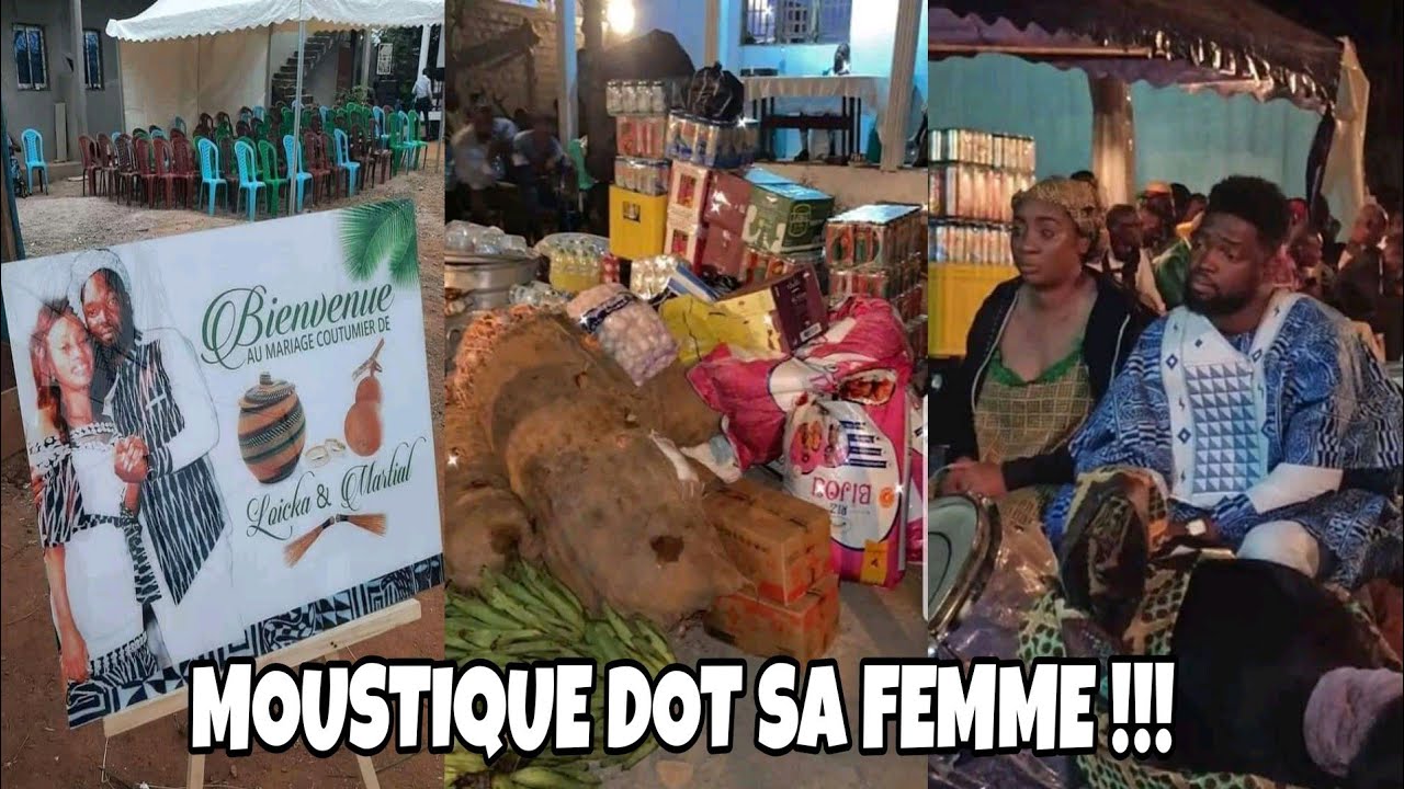 mariage traditionnel de moustique le karismatique