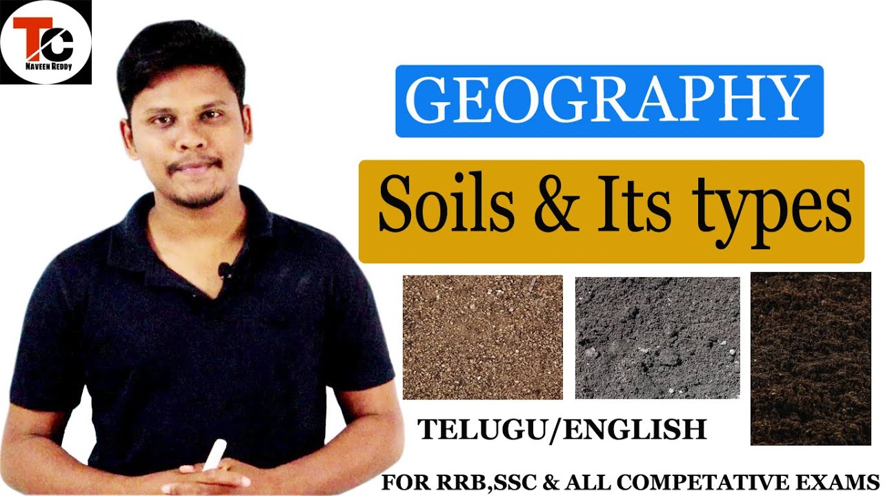 Soils and Its Types | Telugu | English | Geography |