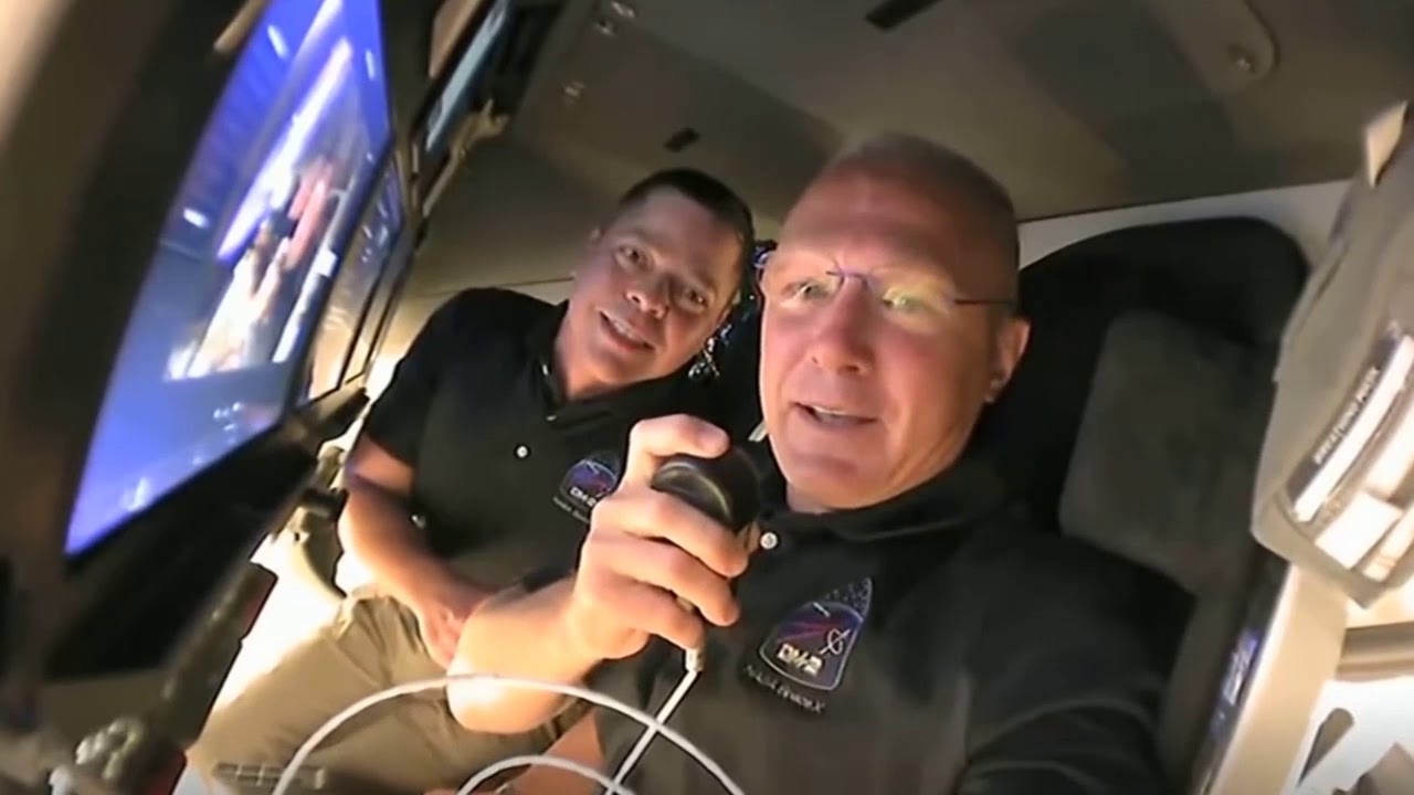 Astronauts Give Tour of Crew Dragon Endeavour on Orbit