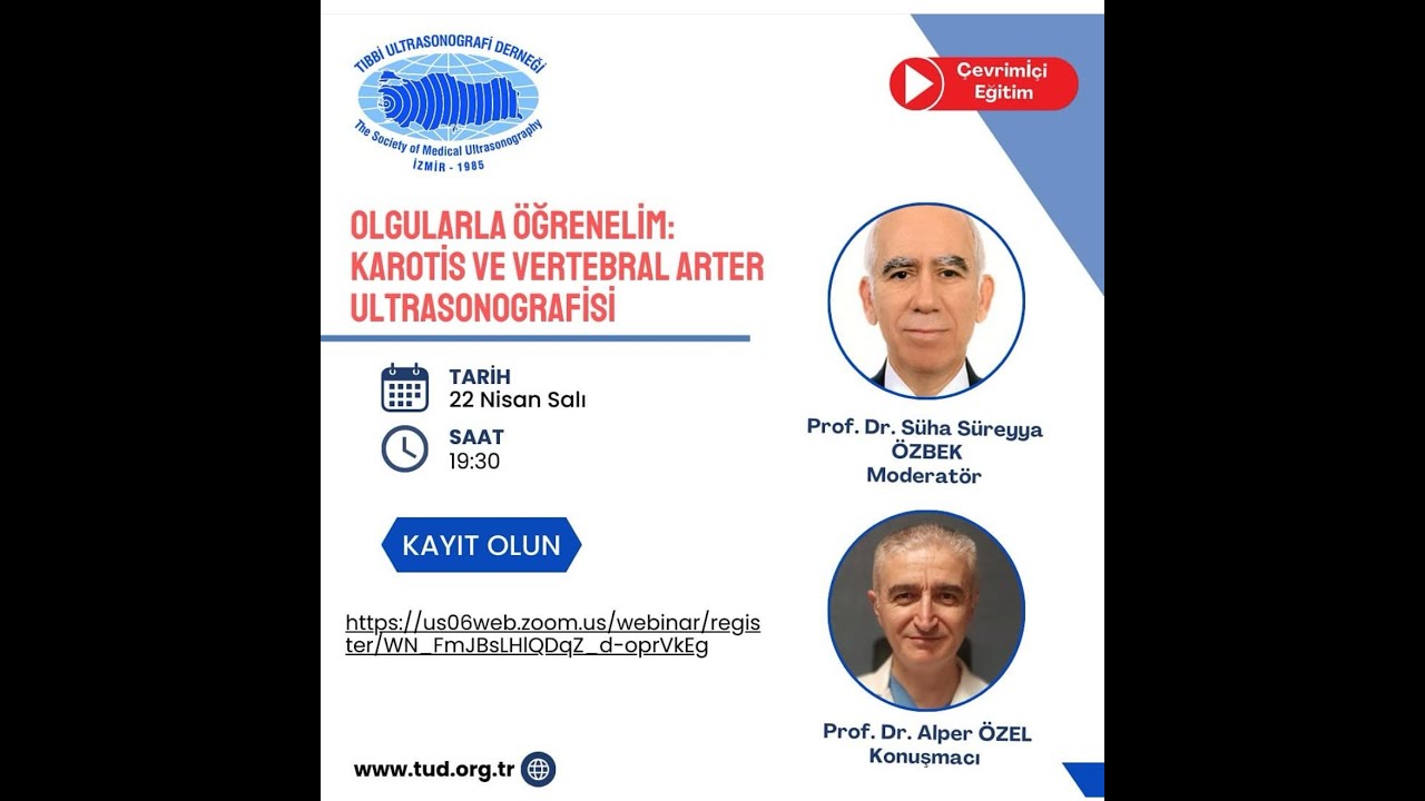 Olgularla Ultrason - Karotis ve Vertebral Arter US, Doppler US