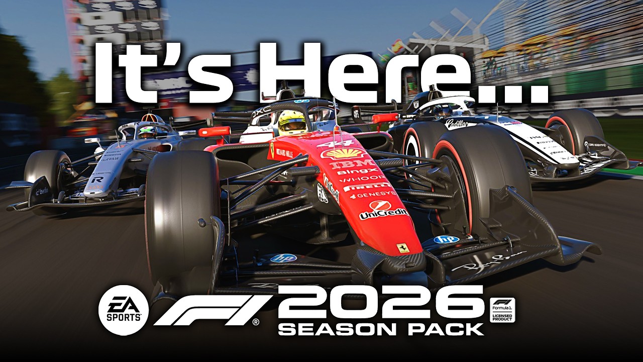 Анонс DLC для F1 26: 24 машины в режиме &laquo;Моя команда&raquo;, Гран-при Мадрида и многое другое!