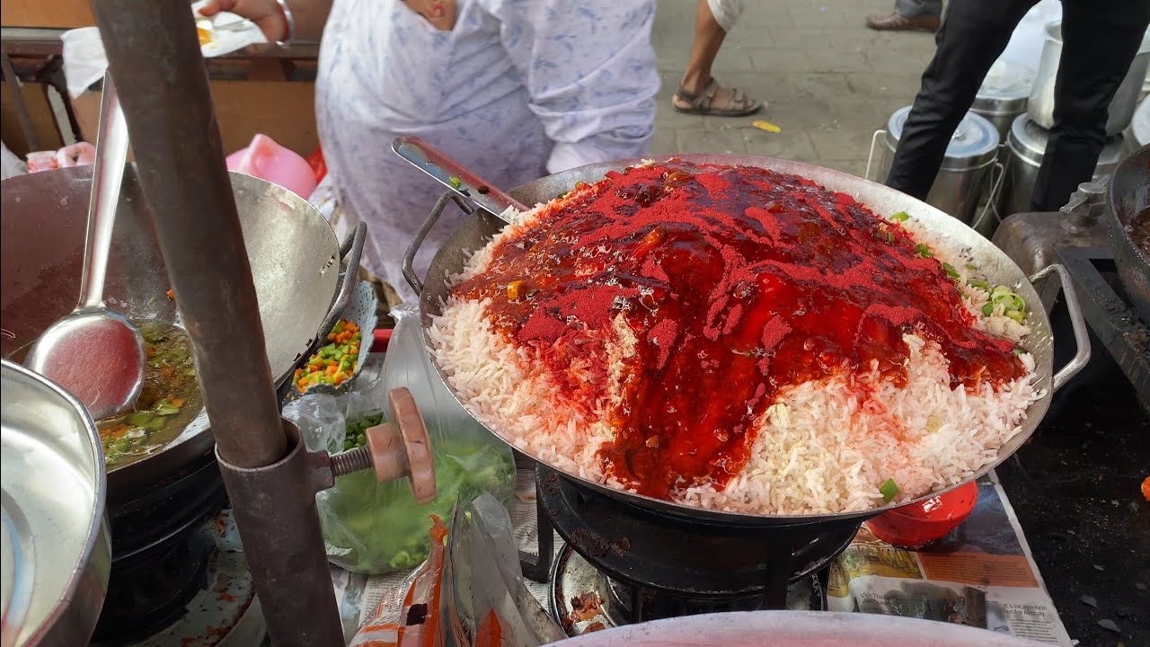 BEST VOLCANO RICE || CHEAPEST RICE || INDIAN STREET FOOD || @ RS. 30/-