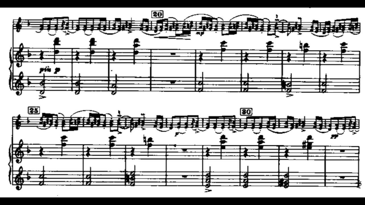 Bartók - Romanian Folk Dances for violin (piano accompaniment)