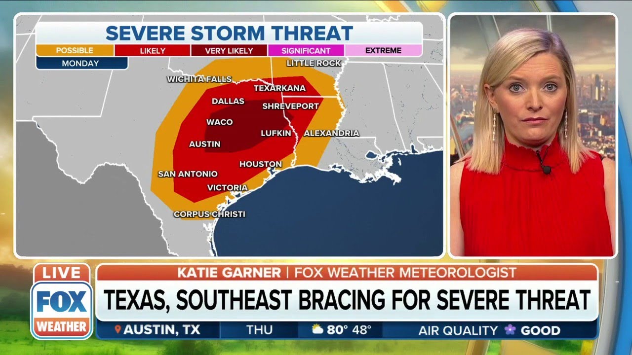 Significant Severe Weather Outbreak Possible In South Next Week