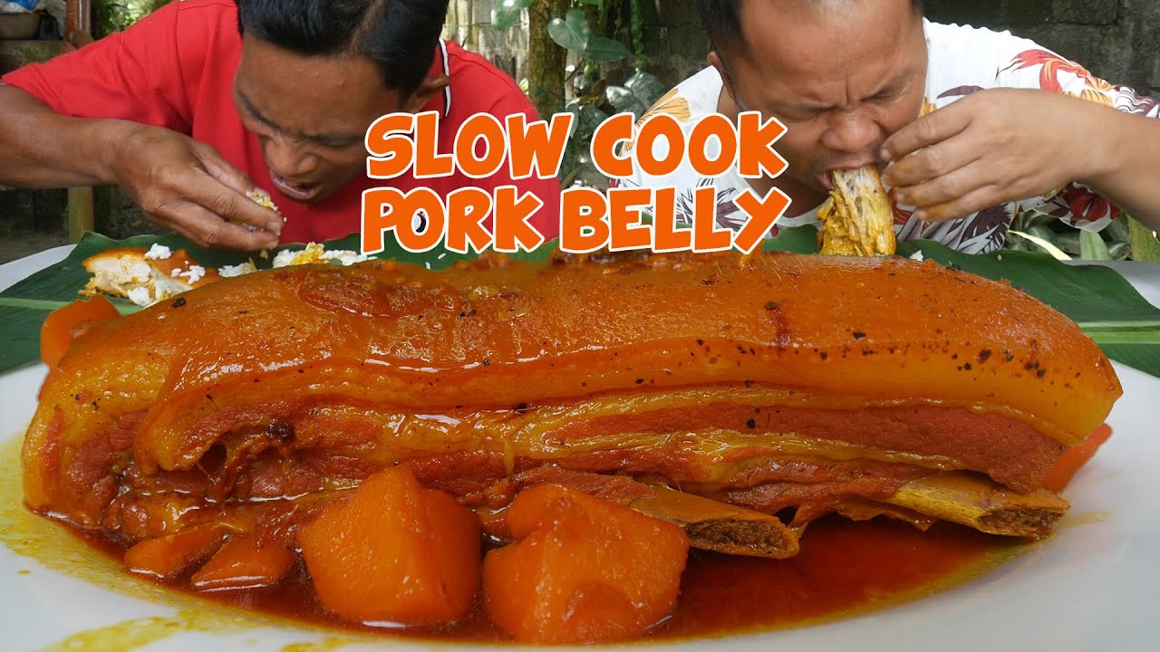 SLOW COOKED PORK BELLY