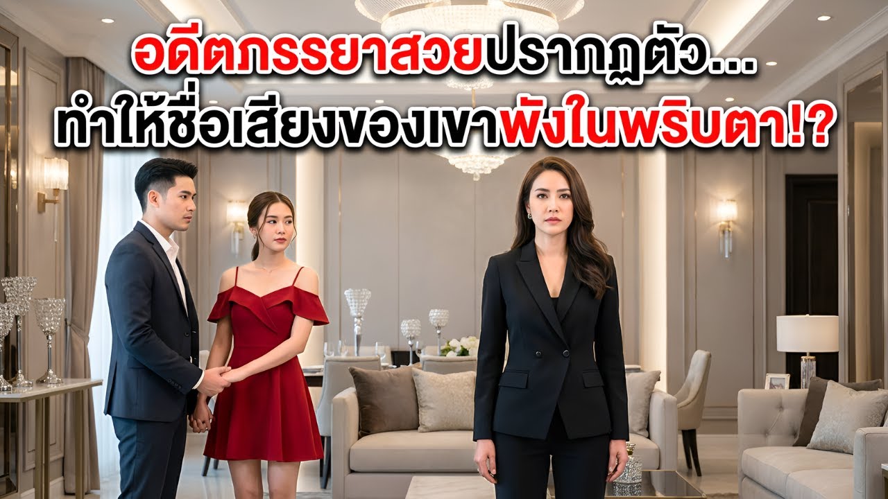 สามีเก่าและชู้เจอภรรยาเก่าสวยในงานปาร์ตี้ — งานสั่นสะเทือน ชื่อเสียงเขาถูกบดขยี้! |การแก้แค้น