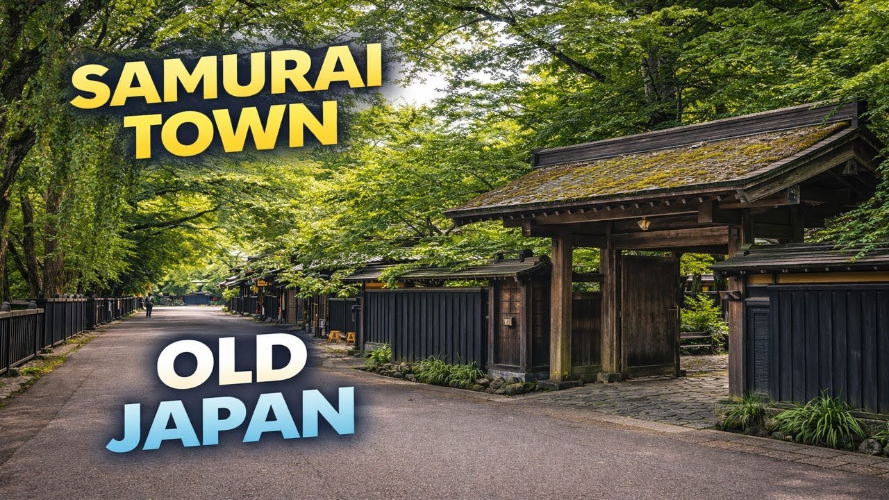 Samurai Residence District Walking Tour | Kakunodate Akita | No Talking