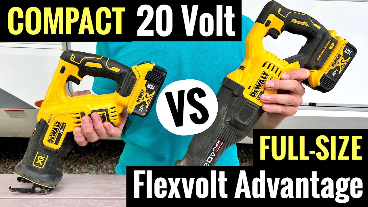 Which DeWalt Cordless Sawzall will Work BEST for the Job?