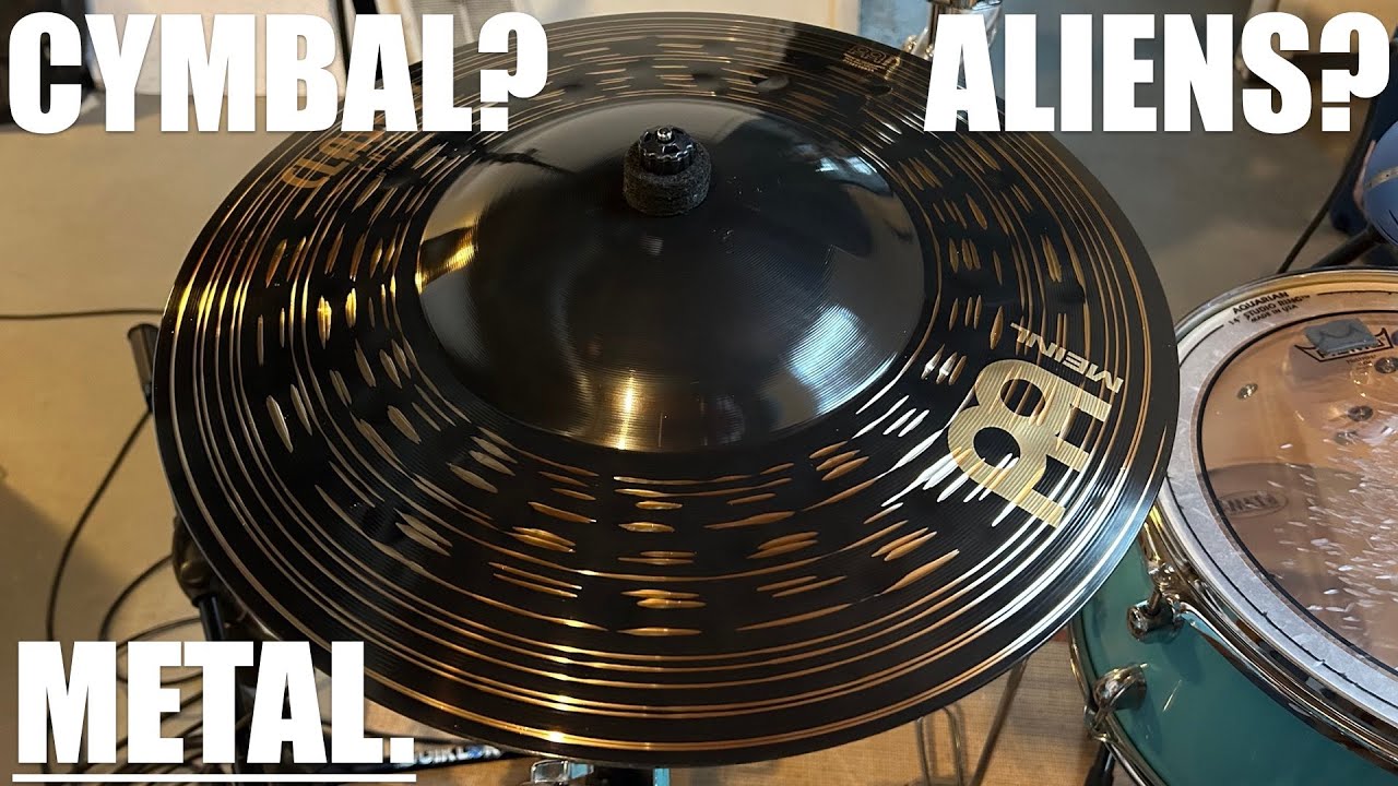Trying Out My New Cymbal! - Meinl 18