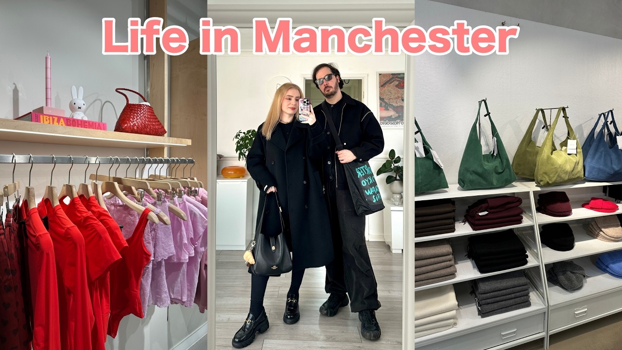 LIFE IN MANCHESTER - Ristorante coreano, window shopping, matcha, vita quotidiana