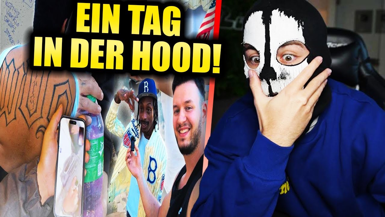 1 TAG mit der GEFÄHRLICHSTEN GANG in L.A  ☠🔫