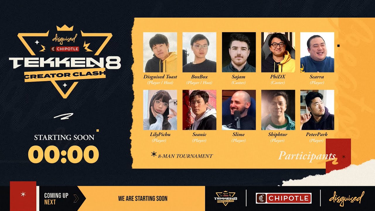 DisguisedToast | 2024-05-14 | DSG TEKKEN LAN TOURNAMENT WITH @CHIPOTLE | !Chipotle !Terms | #Chip...