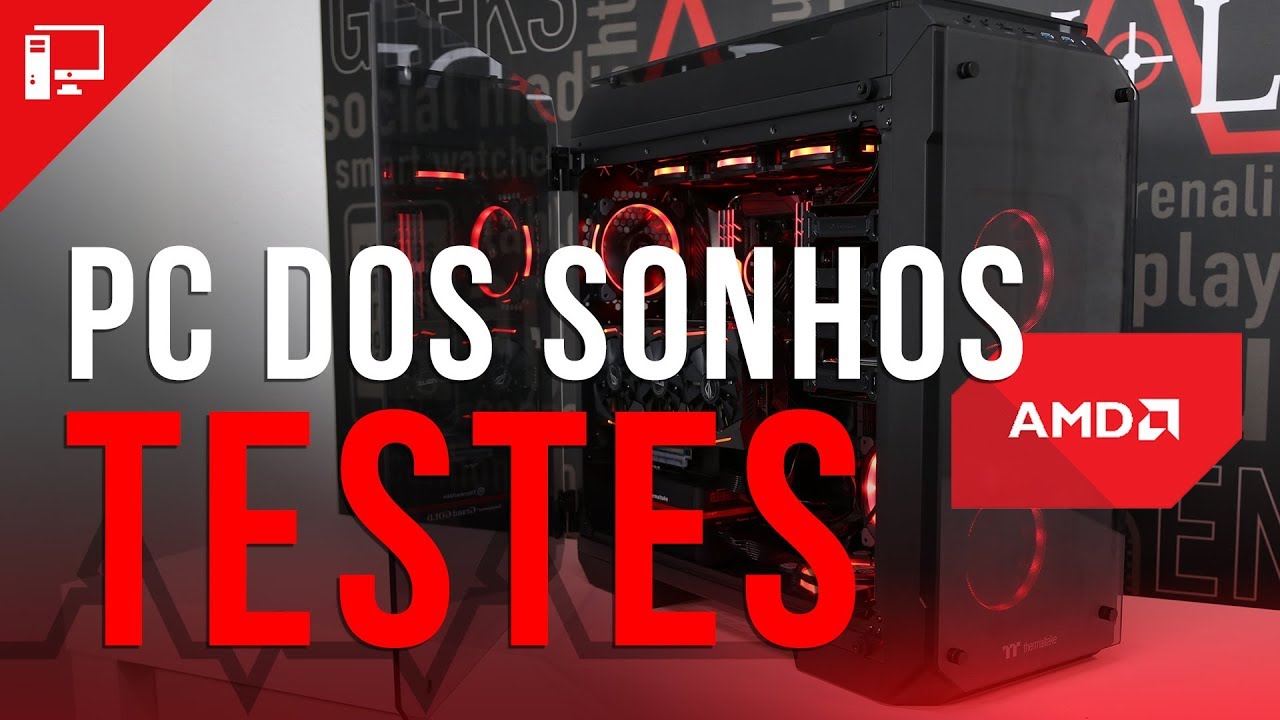 Jogando em duas Vega 64 e um Threadripper: hora do gameplay com o PC dos Sonhos AMD!