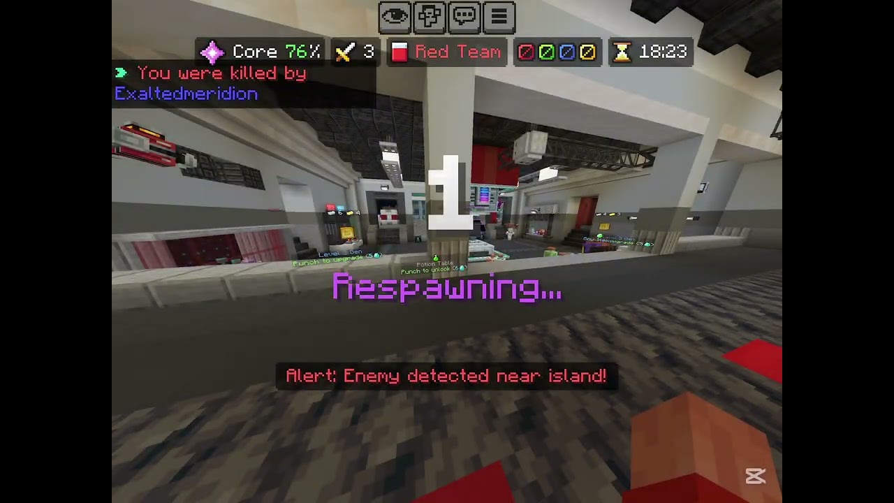 Playing The New Bedwars Gamemode: Cosmic Clash!