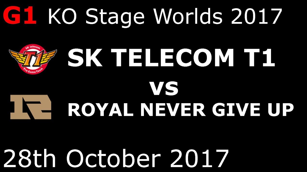 SKT vs RNG Game 1 HIGHLIGHTS 2017 WORLDS SEMIFINALS