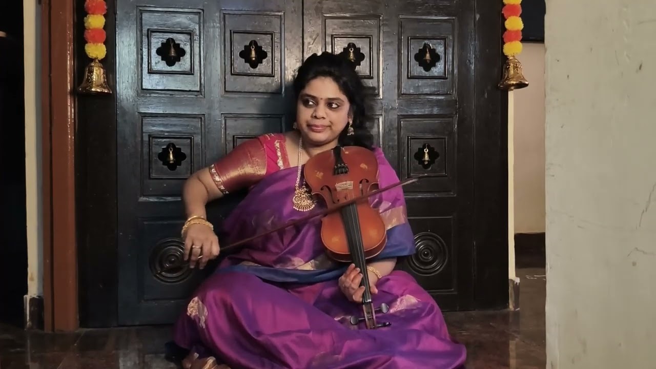 Shivaratri violin series | Day 4 of 10| Aadum Chidambaramo-Violin by Shraddha Ravindran 