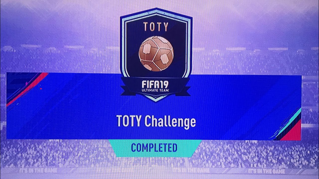 FIFA 19 TOTY Challenge (2) Cheapest Method *NO LOYALTY*