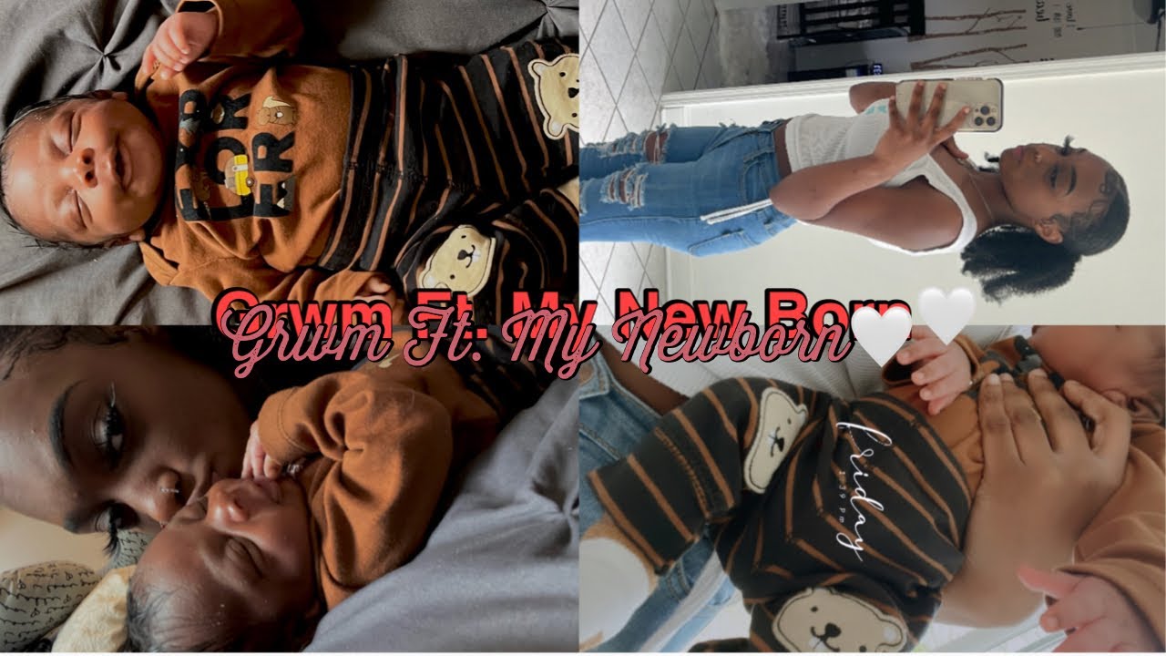 GRWM Ft. My 3 week old/ new born|TeenMom Edition