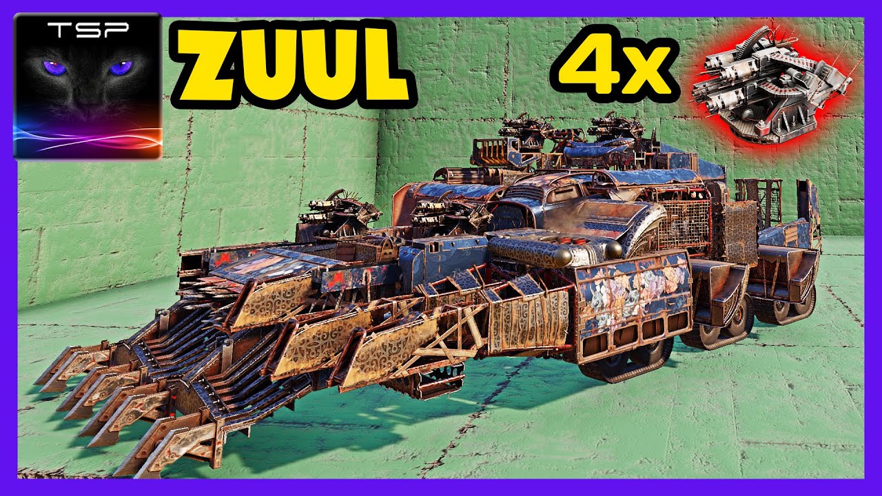 Crossout #705 ► ZUUL - Ultimate 4x Breaker shotgun Fusion Build & PvP Gameplay