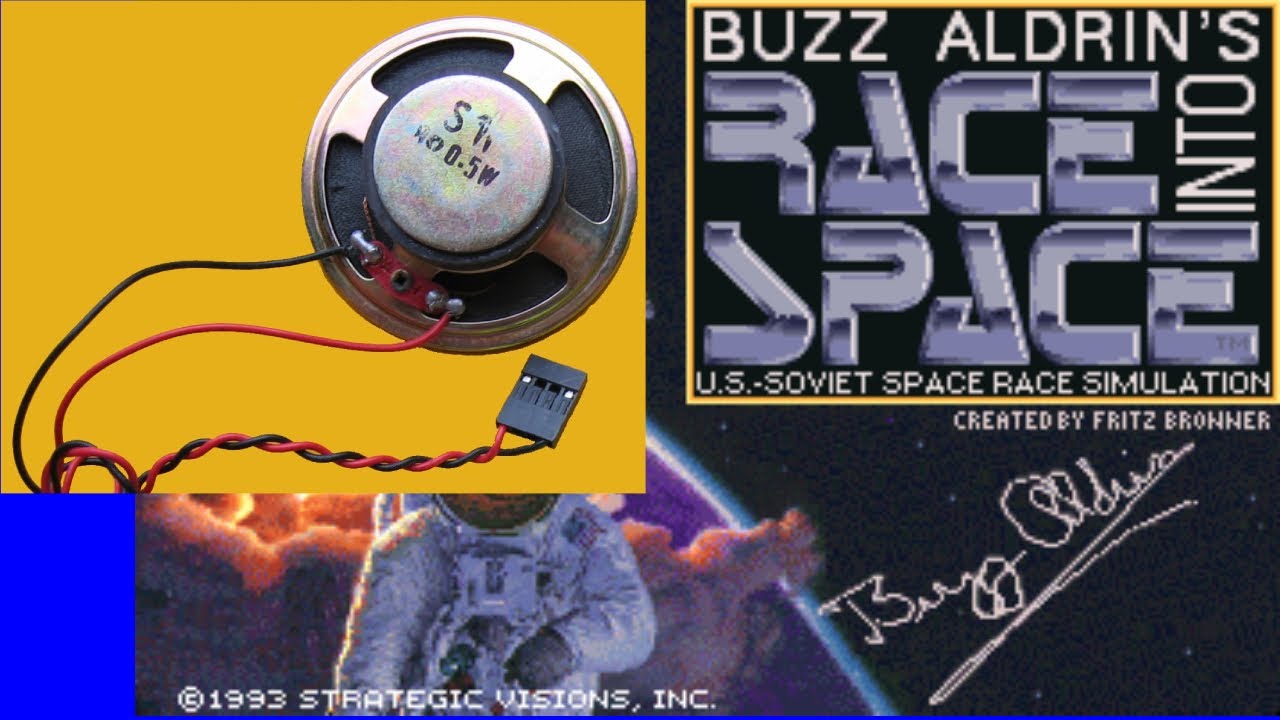 Buzz Aldrin's Race into Space [MS DOS] Some Music on IBM PC Speaker