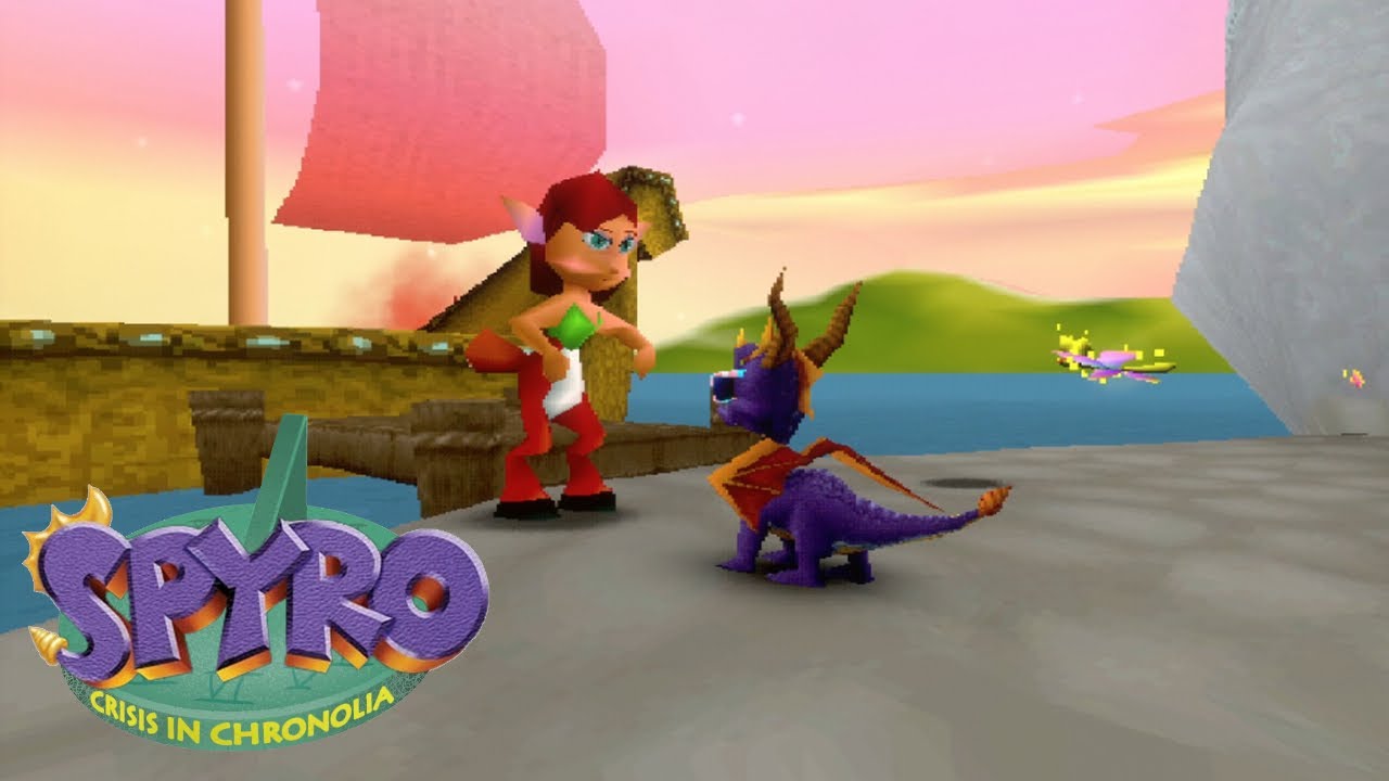 Let's Play Spyro: Crisis in Chronolia (fan game) | Part 2 - Exploring Past Chasms
