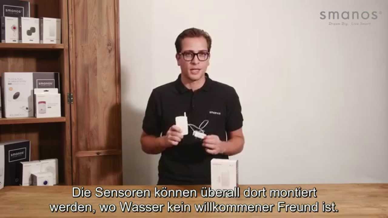 Smanos Open-Box-Video-- FD2000 Funk-Wassermelder (DE)