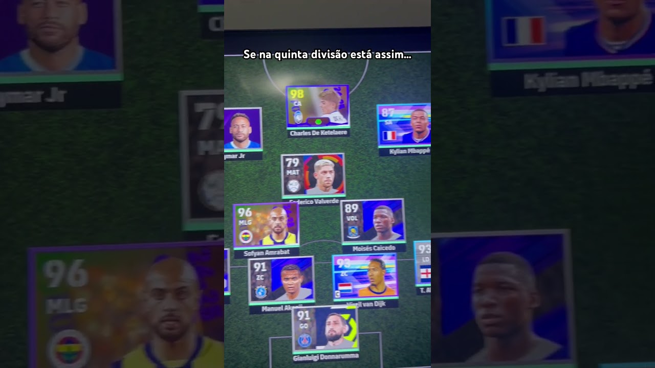 Jogando e ganhando na raça no efootball 2025 ps5 
