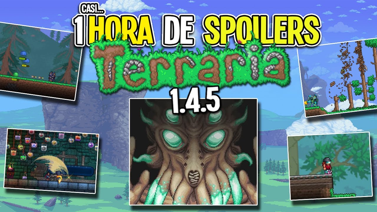 TODOS los SPOILERS de TERRARIA 1.4.5 que HAY HASTA AHORA