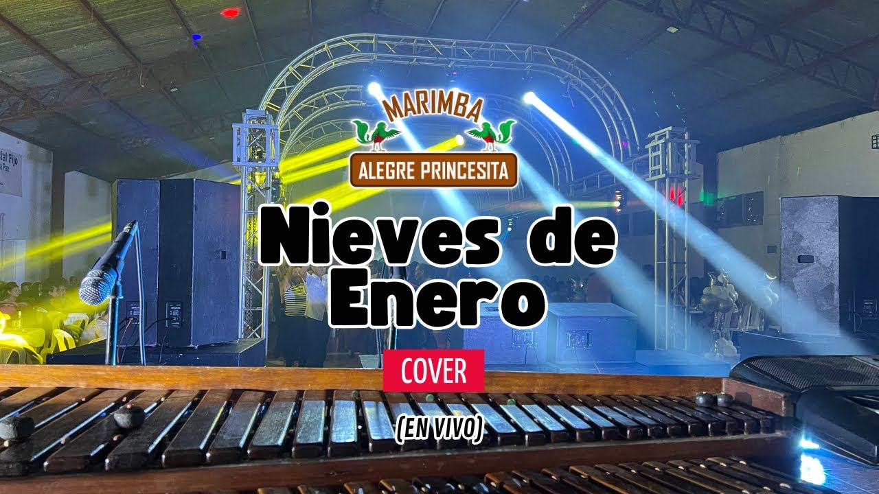 Nieves de Enero - cover Marimba Alegre Princesita (en vivo)