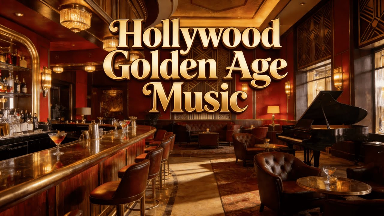 Old Hollywood Elegance | Classic Film Music for Quiet Moments