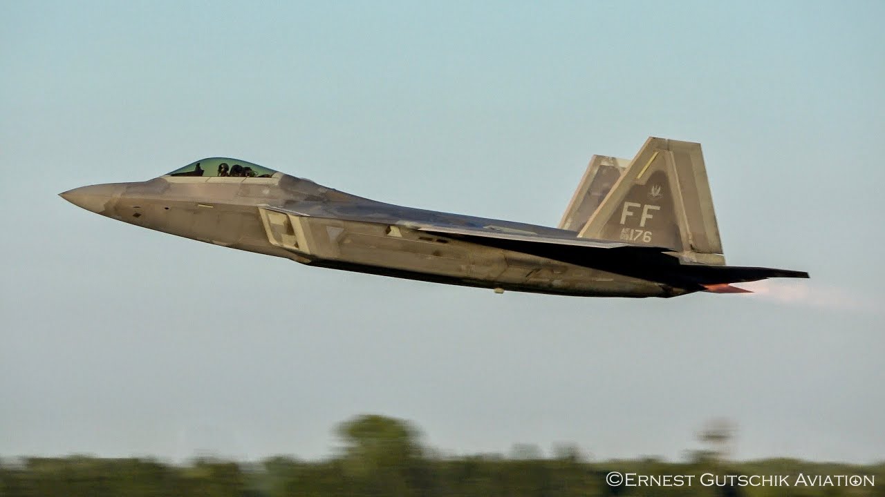 (4K) Airshow London-SkyDrive 2022 Hour of Power | USAF F-22 Raptor Demo Team