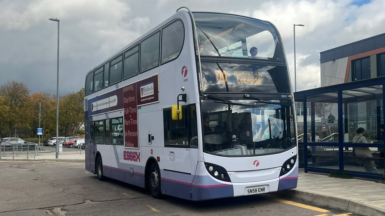 ZF Gearbox | Episode 21 | First Essex ADL Enviro400 33573 SN58 ENR Working The 100.