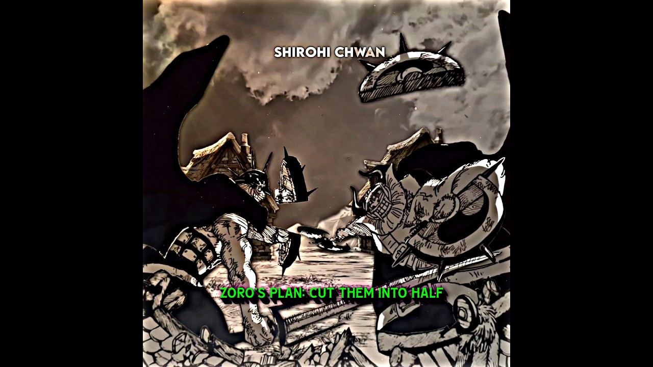 zoro vs dorry and brogy - one piece chapter 1173 #onepiece #onepieceedit