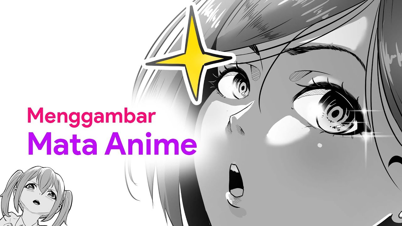 Cara Menggambar Mata Anime Style | Tutorial Menggambar Anime / Manga.