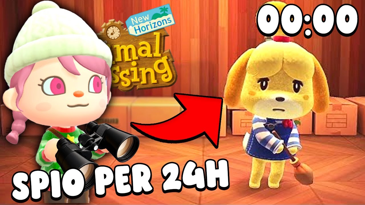 Ho spiato un abitante per un giorno intero su Animal Crossing!