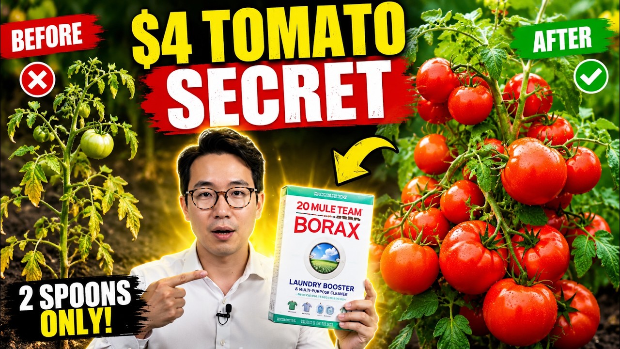 🔥 They Don't Want Gardeners to Know This $4 Tomato Secret