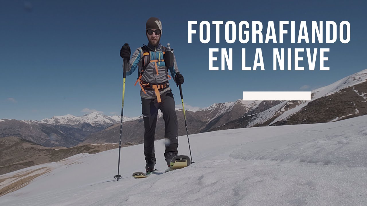 Fotografiando en la nieve