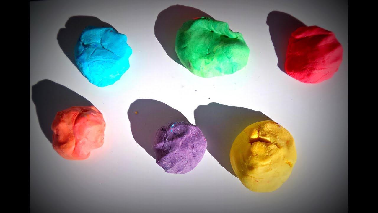 Igre za decu/ Uradi sam: PLASTELIN/PLAY DOH- Kako mozete sami da ga napravite (BEZ KUVANJA)?
