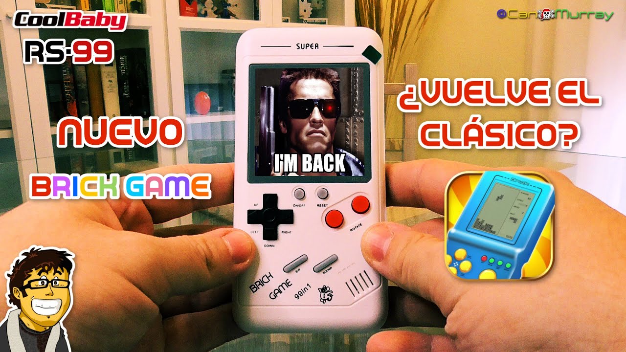 CoolBaby RS-99 👋 ¡Hemos Vuelto! ✨Nuevo Brick Game Big Screen para Mayor Disfrute 🤔 ¿Recomendable?