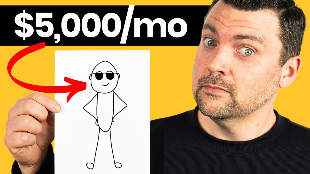 How This Stick Figure Makes $5k+ month