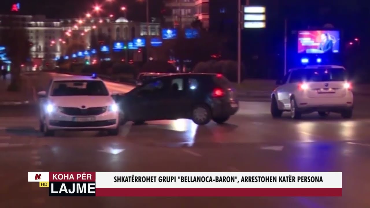 SHKATËRROHET GRUPI ''BELLANOCA BARON'', ARESTOHEN KATËR PERSONA