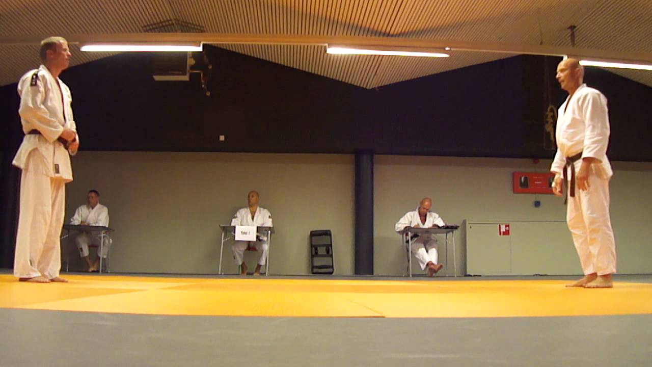 1 dan examen Jiu Jitsu Ebo No Kata  juni 2011 Assen