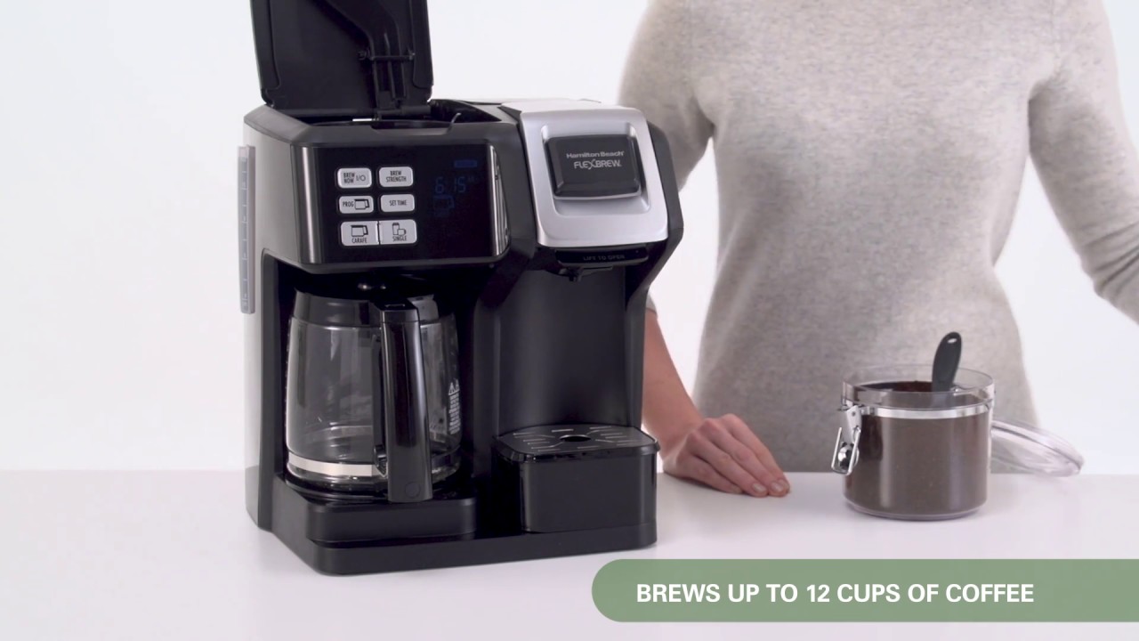 Кофеварка | Hamilton Beach&reg; | FlexBrew&reg; 2-х компонентная кофеварка (49976)