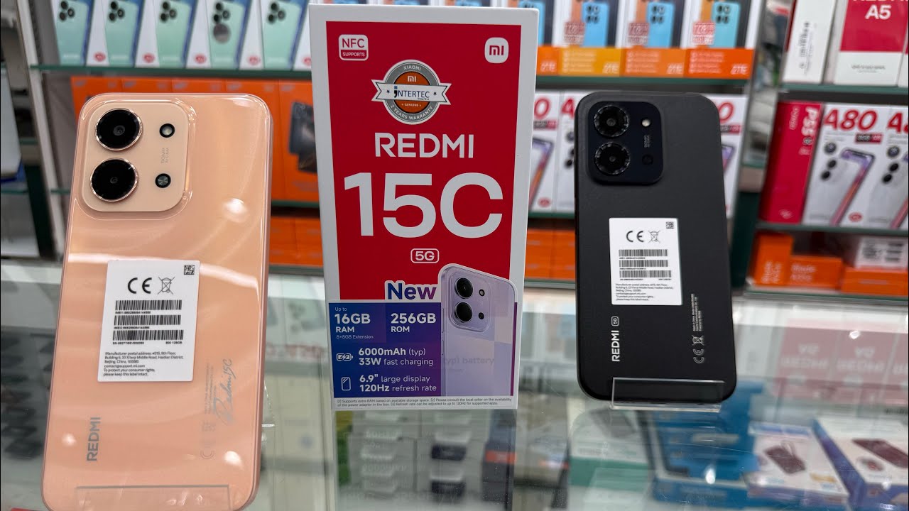 Redmi 15c 5g unboxing ll Redmi 15C 5G Unboxing 2025 | Big Battery 6000mAh | Camera Test 📱