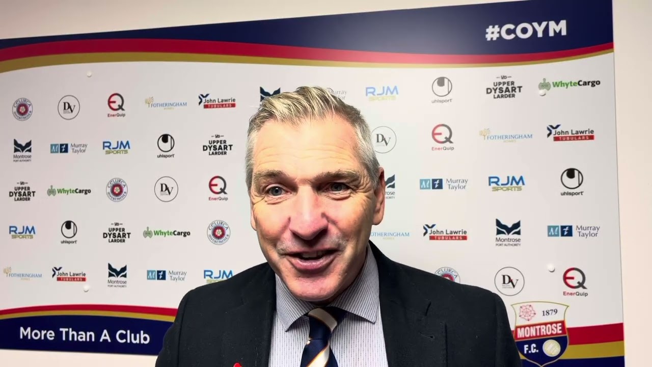 Post Match Reaction - Cove Rangers - 25th Oct 2025
